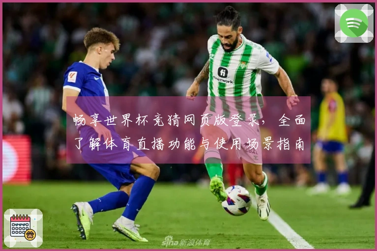 畅享世界杯竞猜网页版登录，全面了解体育直播功能与使用场景指南